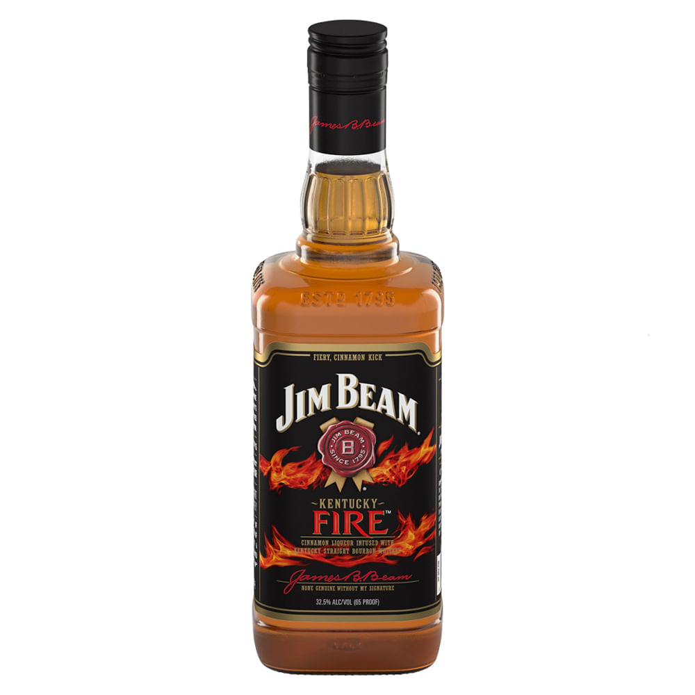 Whisky Bourbon Jim Beam Kentucky Fire 1L