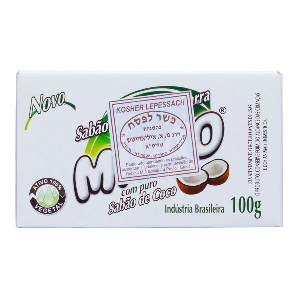 Sabão de Coco em Barra Kosher Milão 100g