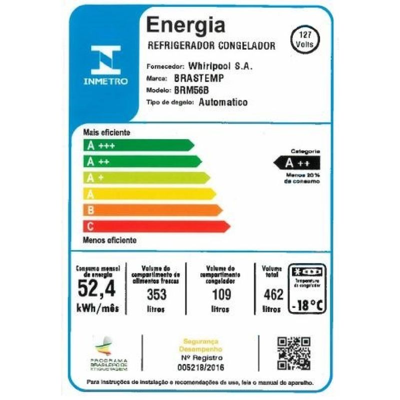 geladeira-brastemp-brm56bk-selo-inmetro-110v