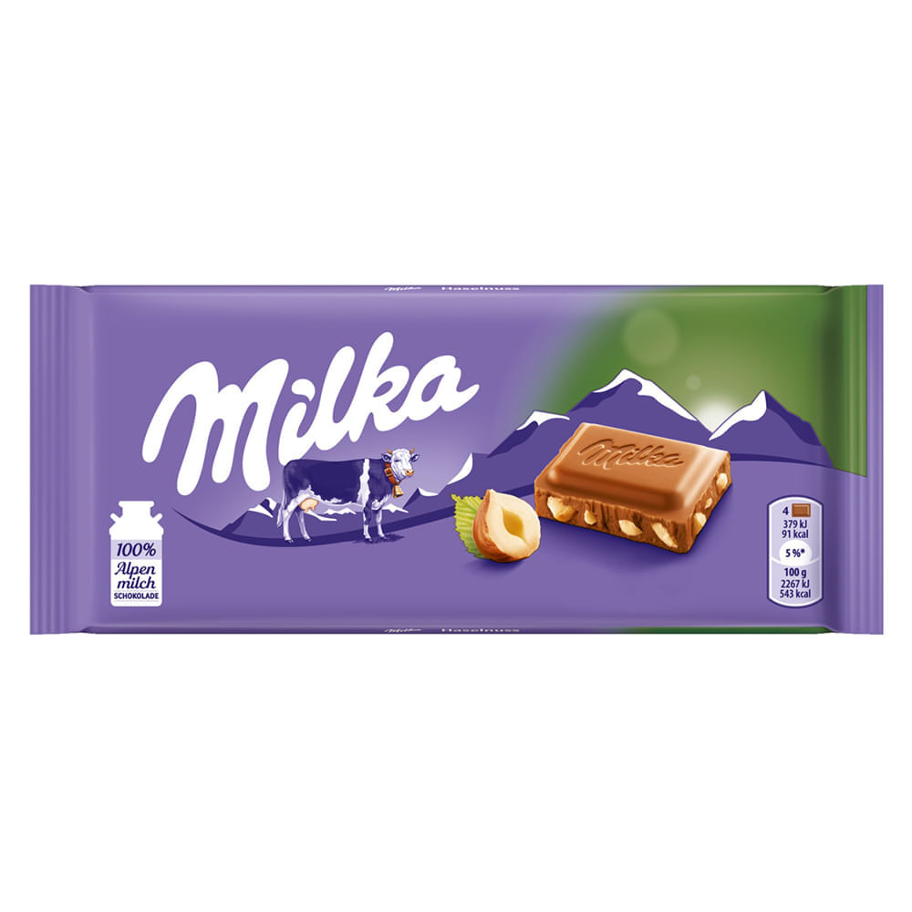 Chocolate Hazenult Milka 100g