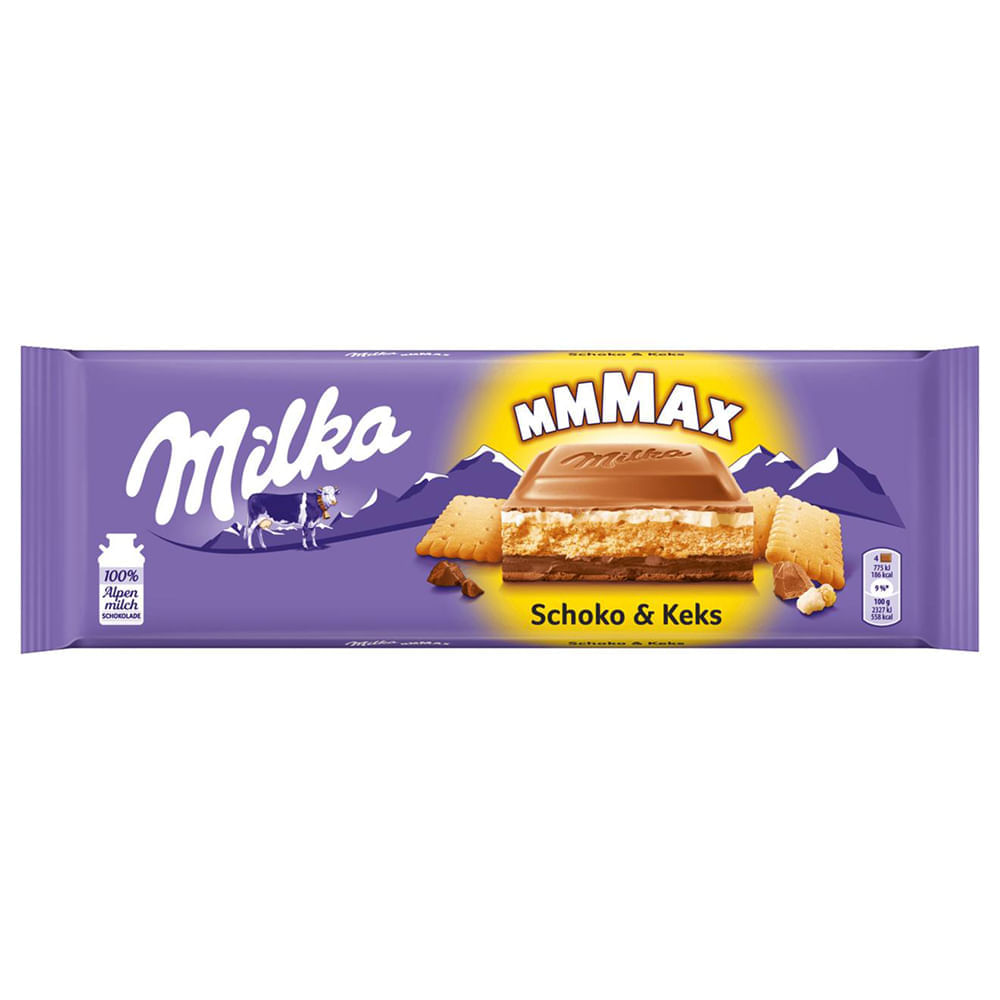 Chocolate Choco e Biscuit Milka 300g