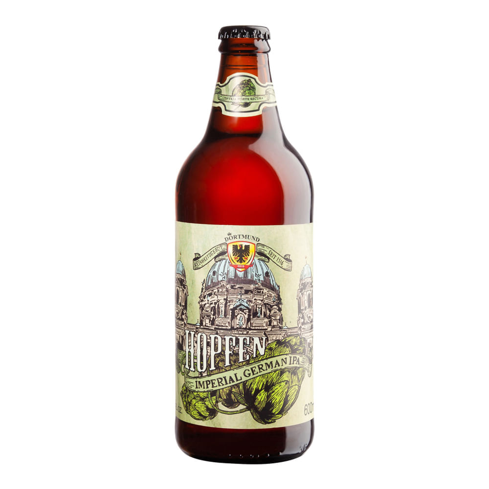 Cerveja Dortmund Hopfen Imperial German Ipa 600ml