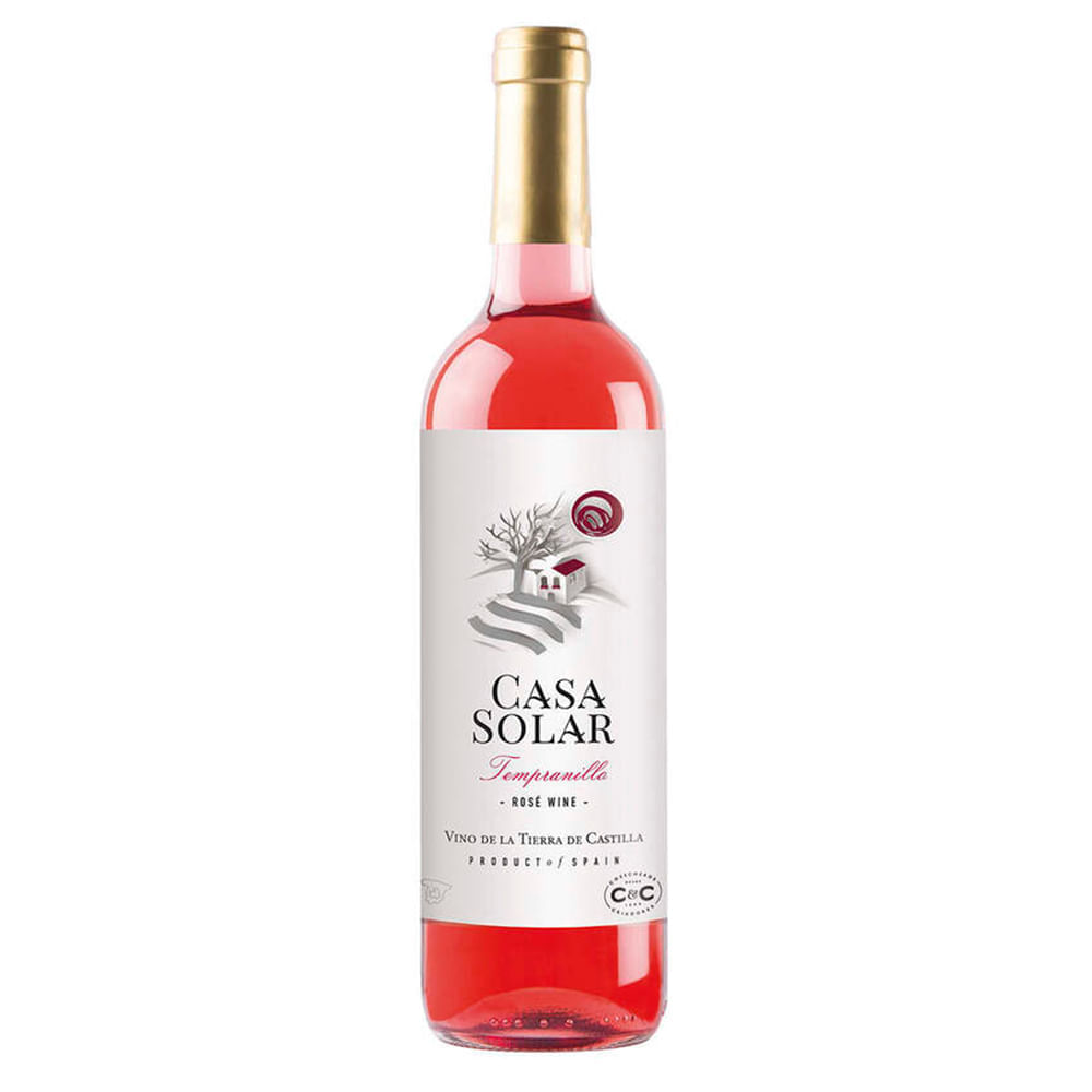 Vinho Rosé Tempranillo Casa Solar 750ml