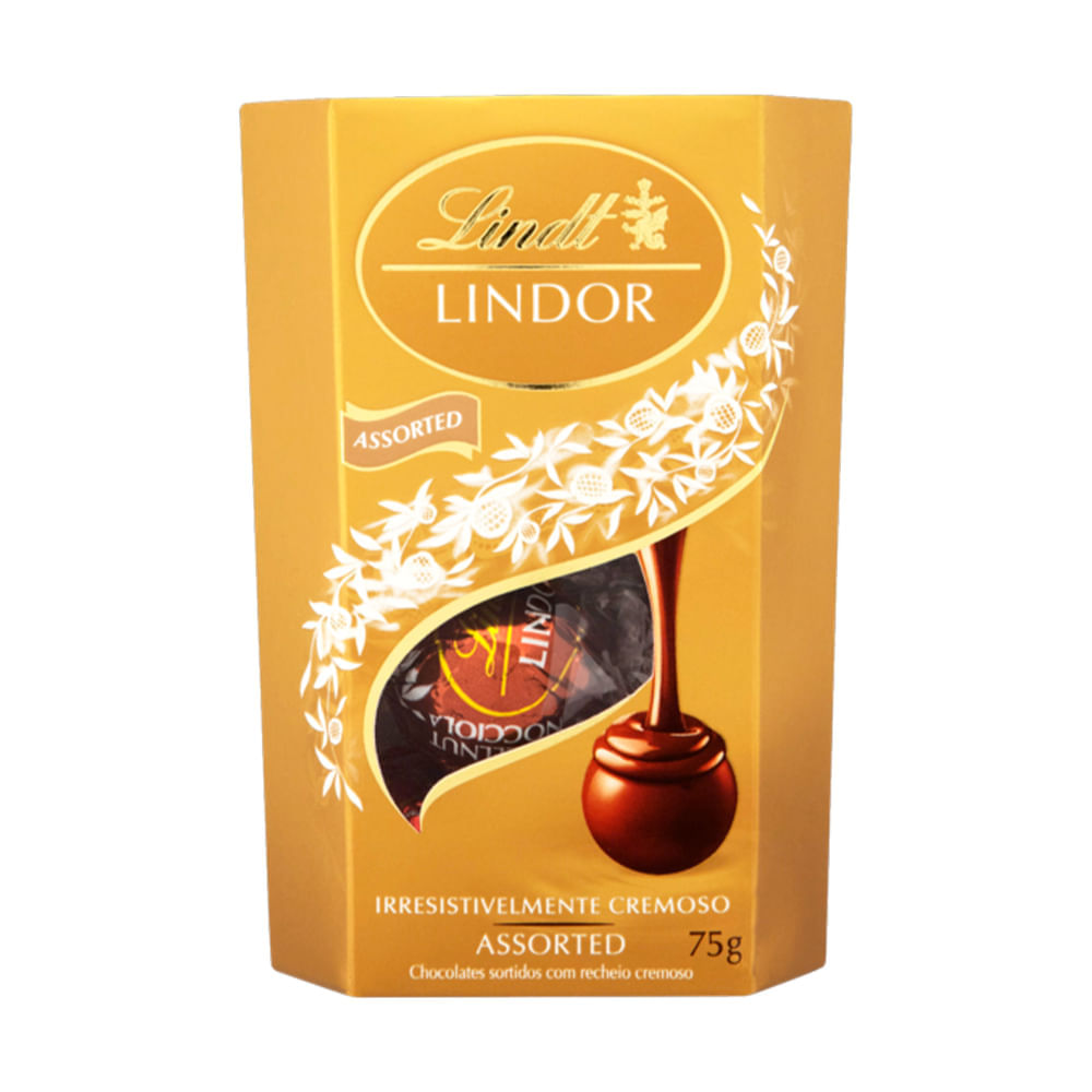 Chocolate Sortido Lindor Lindt 75g Menor preço em Chocolate Sortido Lindor Lindt 75g