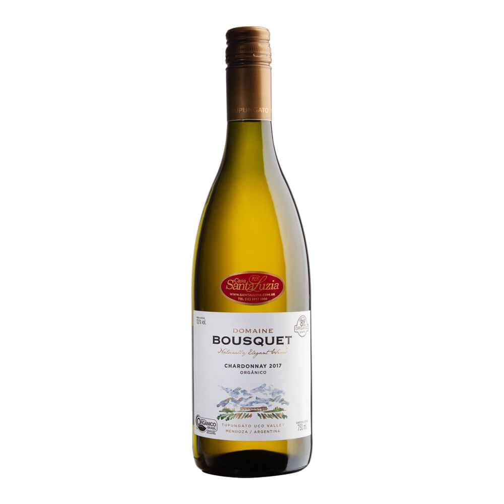 Vinho Branco Domaine Bousquet Premium Chardonnay 750ml