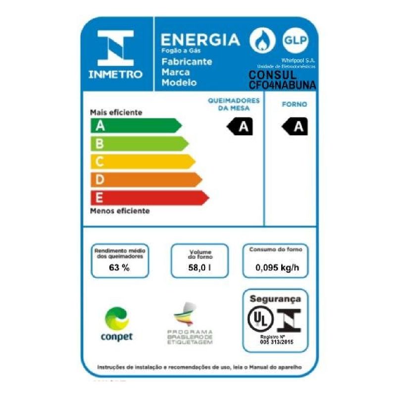 fogao-consul-cfo4nab-selo-inmetro-bivolt