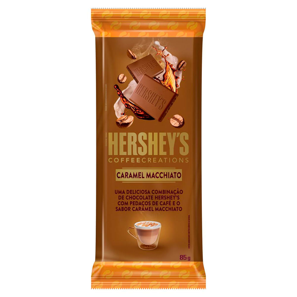 Chocolate Sabor Caramel Macchiato Hershey's 85g - Compra Certa