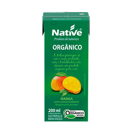Suco de Manga Orgânico Native 200ml