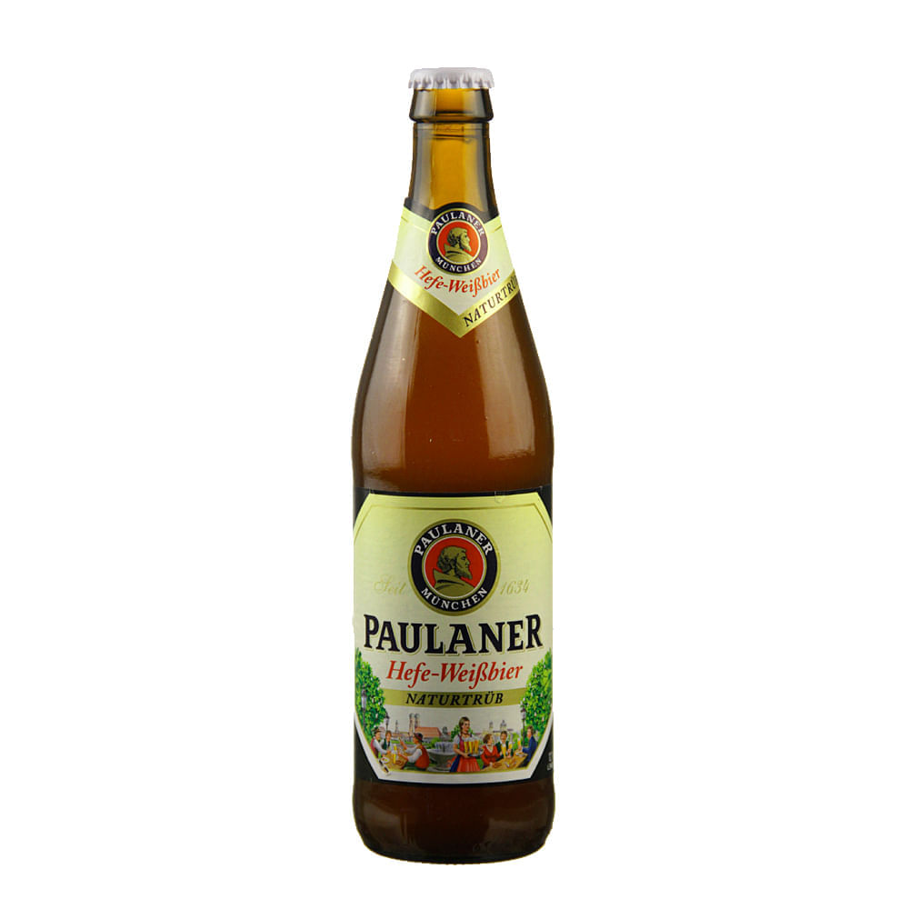 Cerveja Paulaner Hefe Weiss Naturtrub 500ml