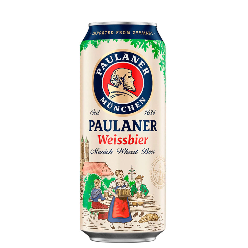 Cerveja Weissbier Munich Wheat Paulaner München 500ml