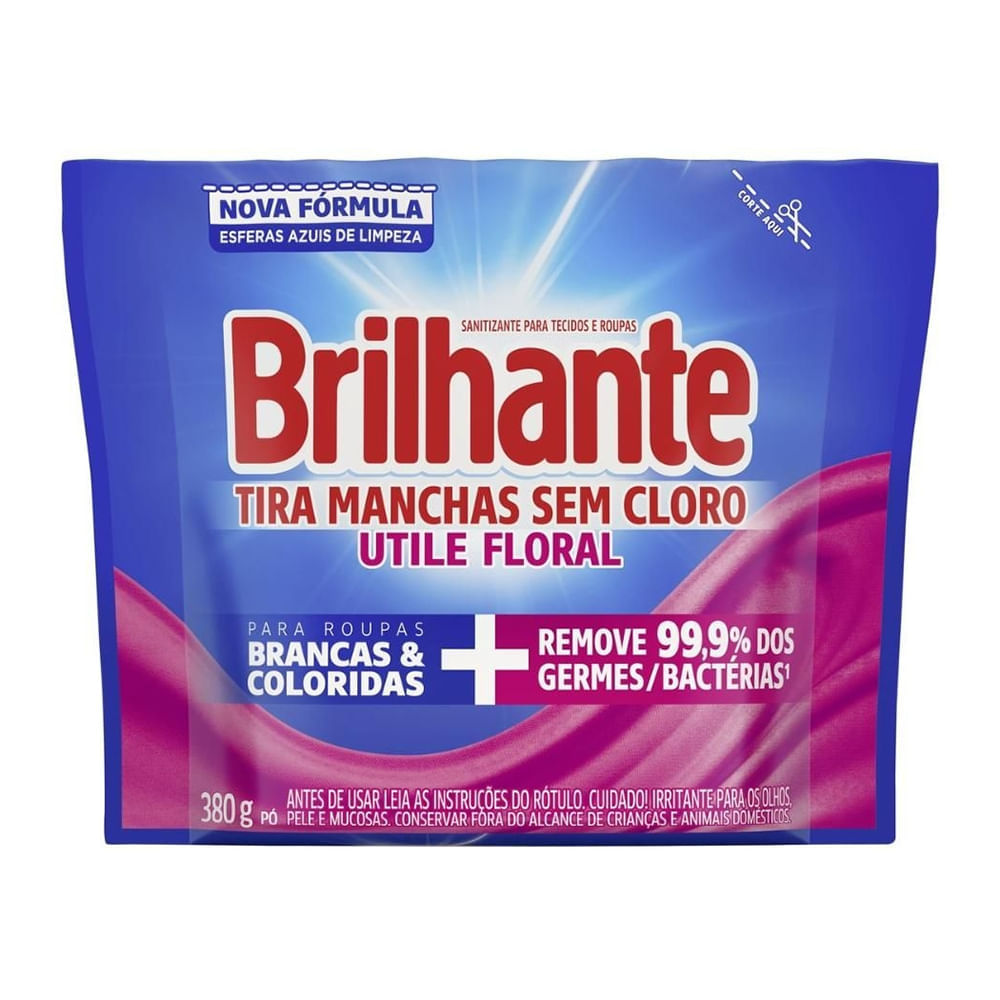 Tira Manchas Brilhante Floral 380g