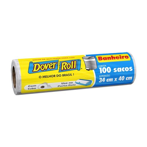 Saco de Lixo Banheiro Dover Roll