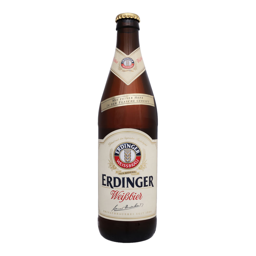 Cerveja de Trigo Erdinger Weisbier 500ml