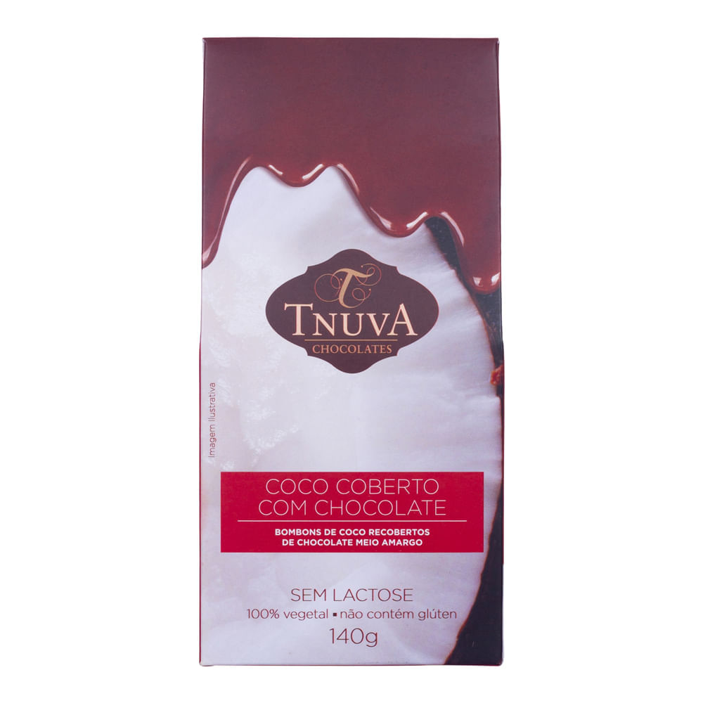 Chocolate Tnuva Coco Coberto Com Chocolate 140g