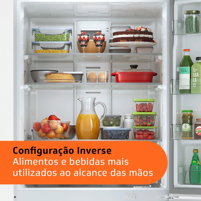 Geladeira Brastemp Frost Free Inverse 588 litros Branca com Smart Bar ...