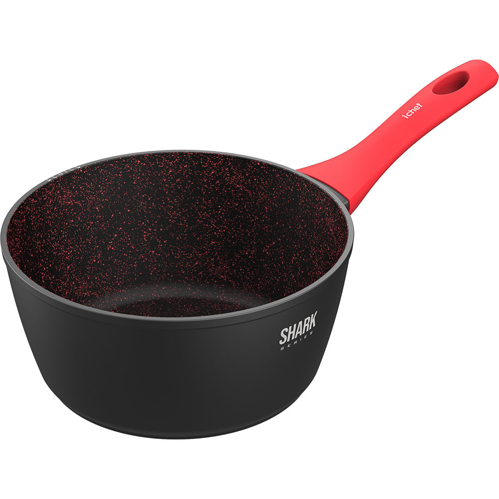 Panela Ichef Home Sauce 20cm Shark Series - Vermelha