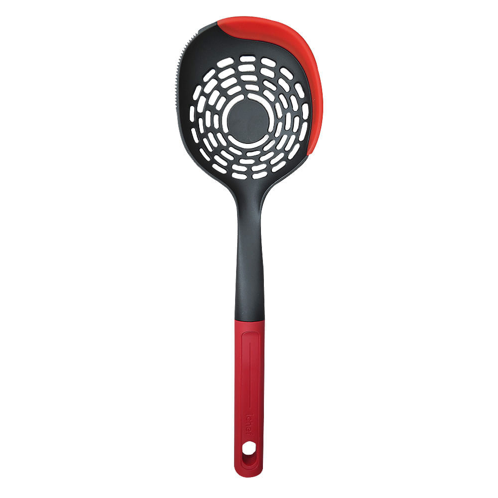 Escumadeira de Silicone Ichef Polishop - Red