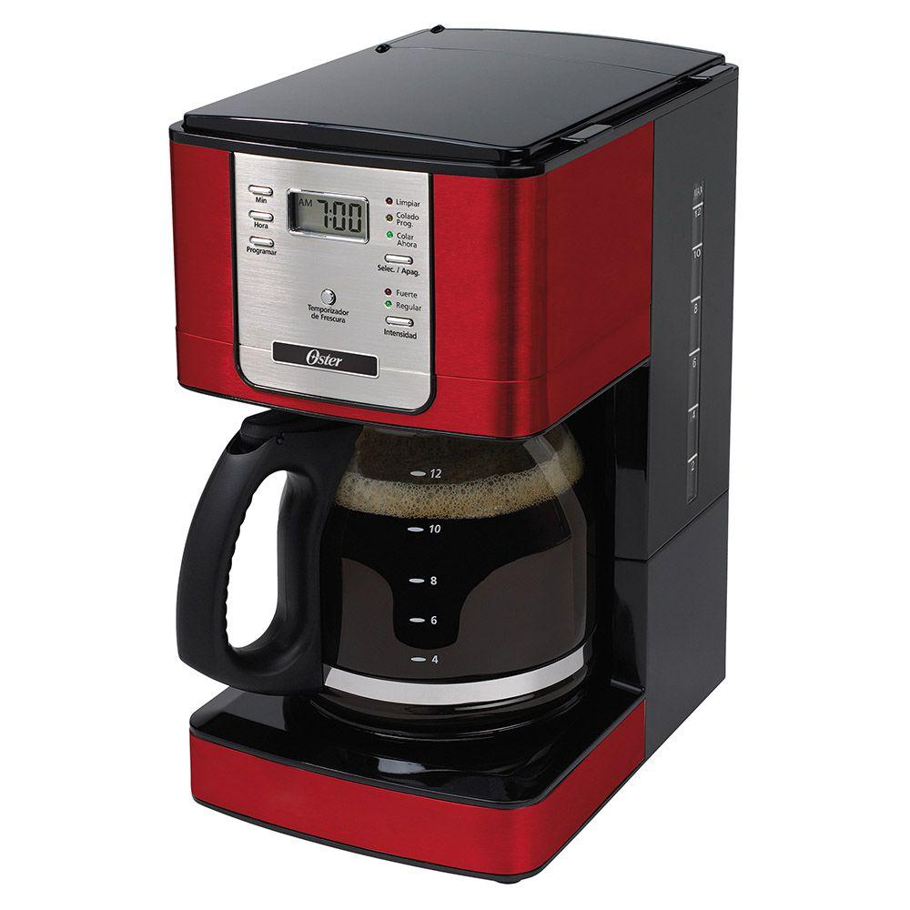 Cafeteira Oster Flavor Programável 12 Xícaras Vermelha 220V BVSTDC4401RD-057