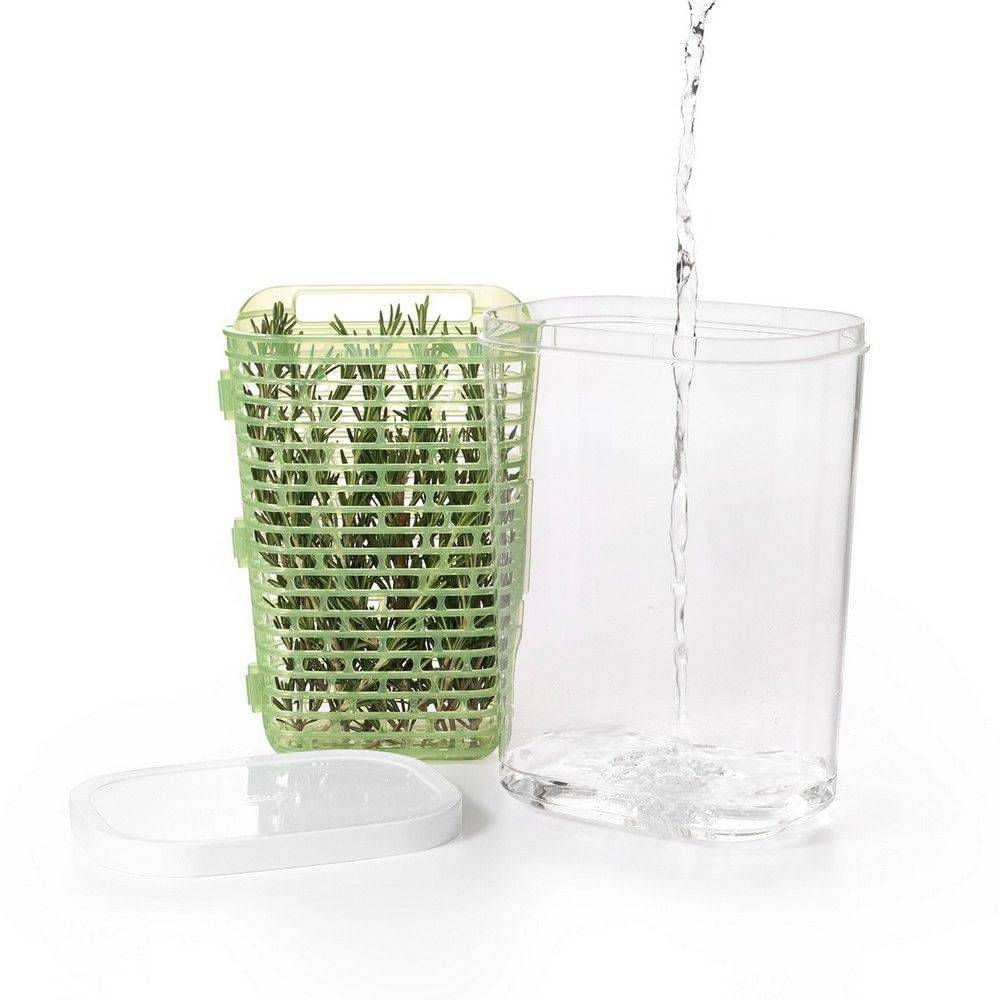 Pote Retangular para Ervas 2,7 Litros Greensaver OXO
