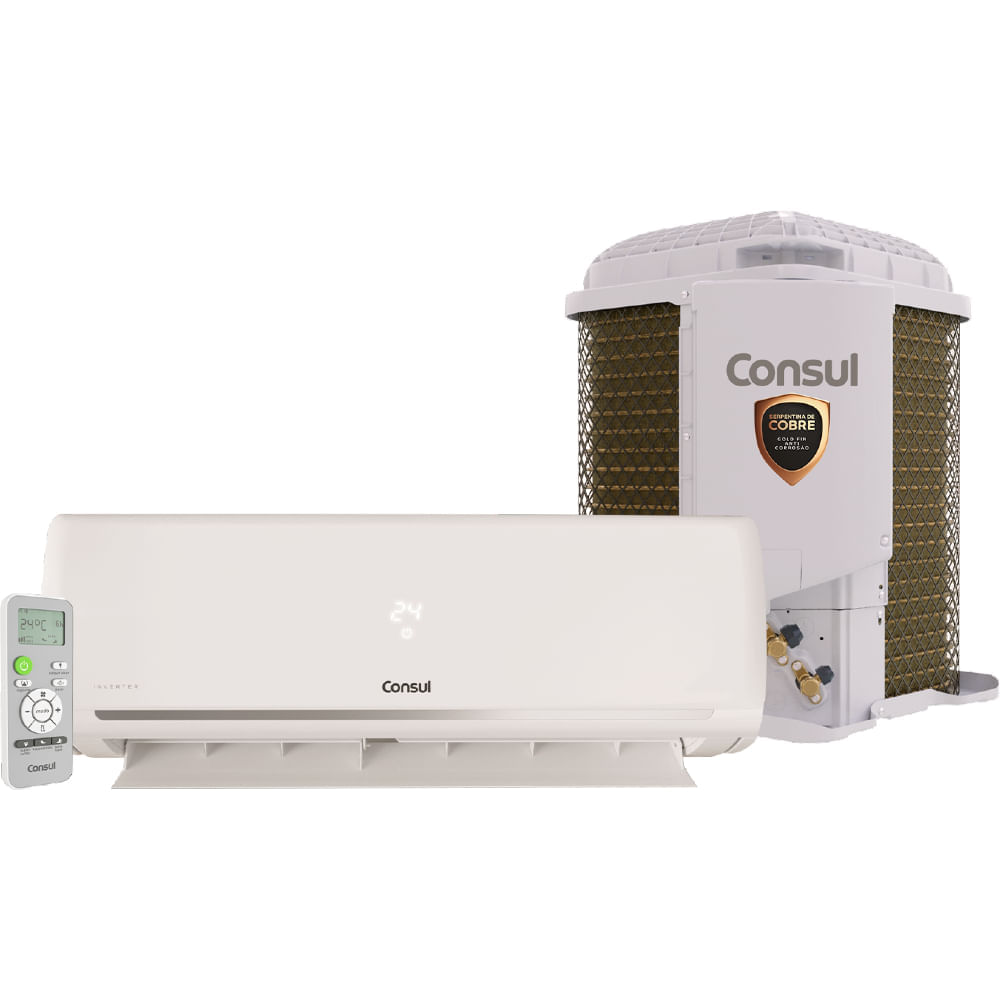 Ar Condicionado Split Consul Triple Inverter Cobre Quente e Frio 12000 BTUs - CBR12CBBCJ