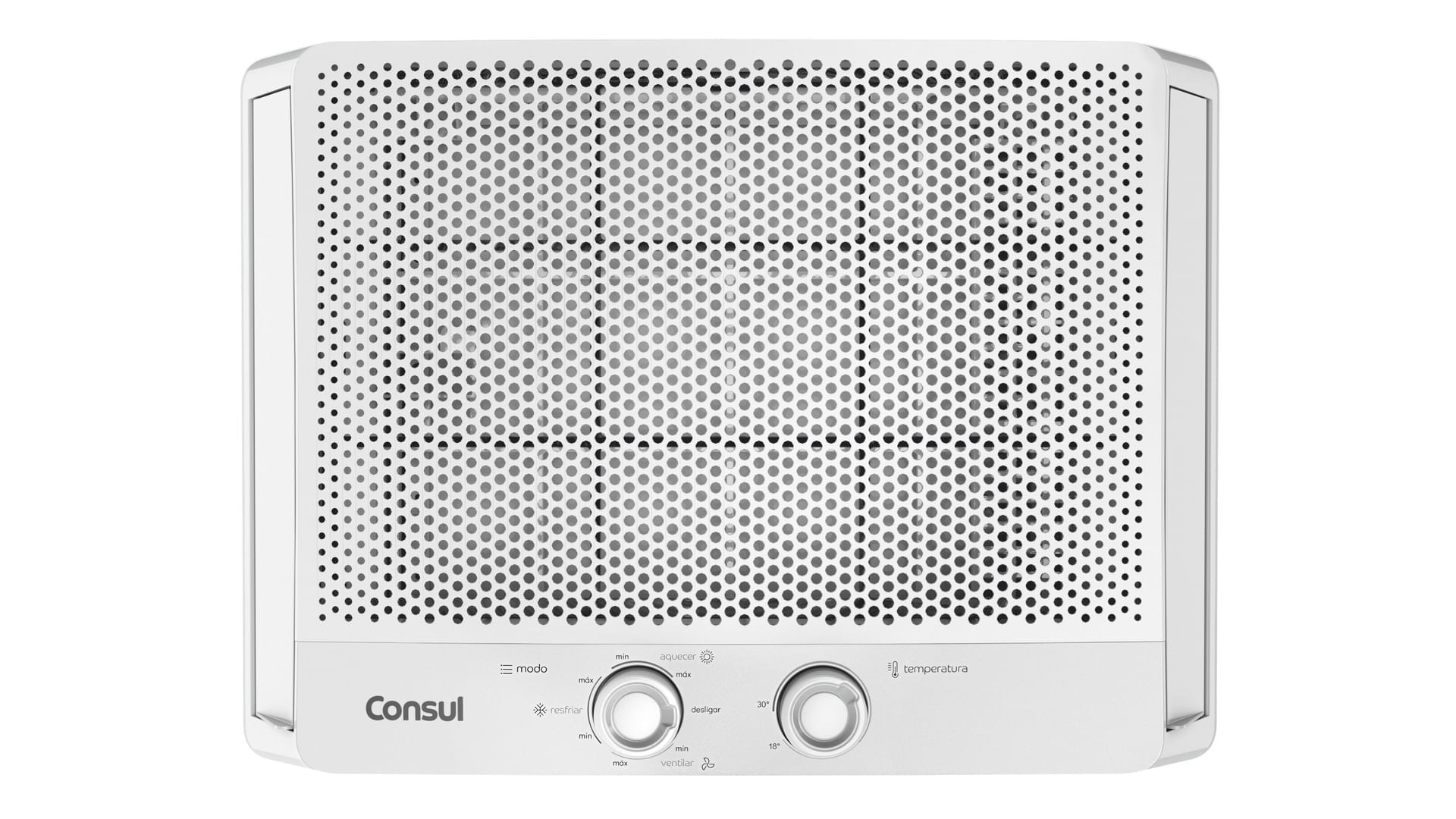 Ar condicionado janela 7500 BTUs Consul quente e frio com design moderno - CCS07FB