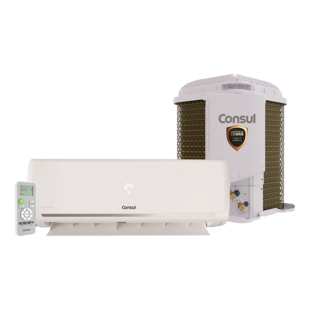 Ar Condicionado Split Consul Triple Inverter Cobre Quente e Frio 9000 BTUs - CBR09CBXCJ Menor preço em Ar Condicionado Split Consul Triple Inverter Cobre Quente e Frio 9000 BTUs - CBR09CBXCJ
