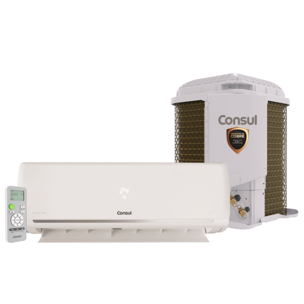 Ar Condicionado Split Consul Triple Inverter Cobre Frio 12000 BTUs - CBK12DBXCJ Menor preço em Ar Condicionado Split Consul Triple Inverter Cobre Frio 12000 BTUs - CBK12DBXCJ