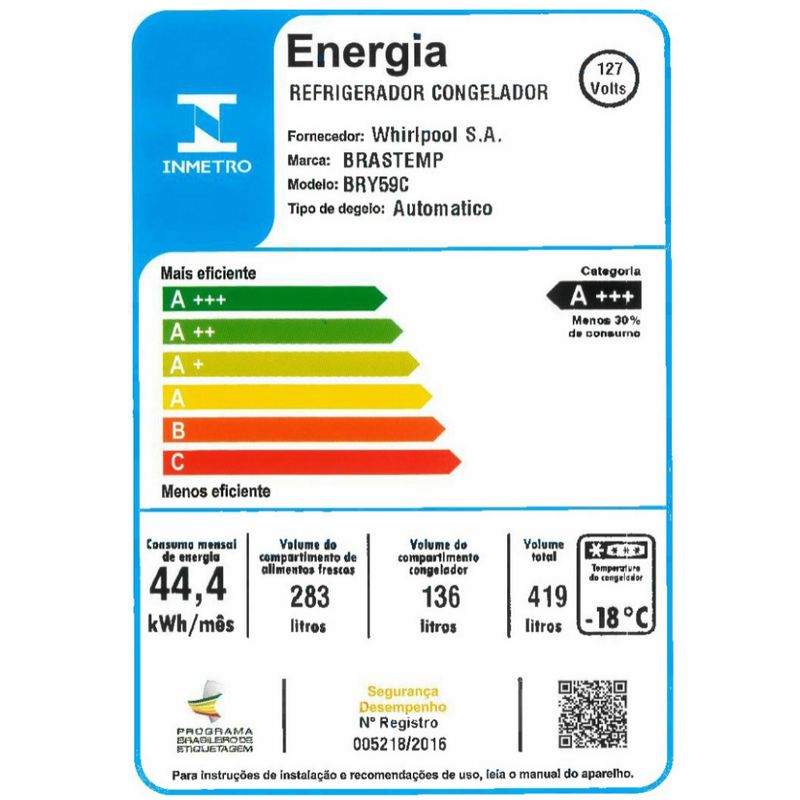 Brastemp_Geladeira_BRY59CK_Selo_Inmetro_127v