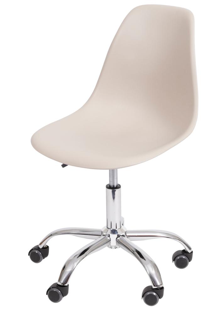 Cadeira Eames com Rodizio Polipropileno Fendi - 34048