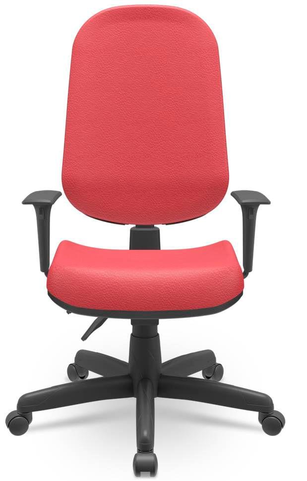 Cadeira Office Operativa Plus Presidente Vermelho 93cm - 62727