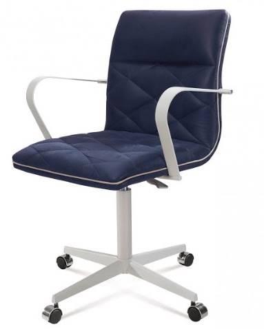 Cadeira Office Mark Azul Base Aco Fendi 87cm - 61285