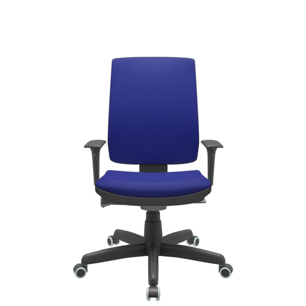 Cadeira Office Brizza Soft Aero Azul Autocompensador Base Standard 120cm - 63898