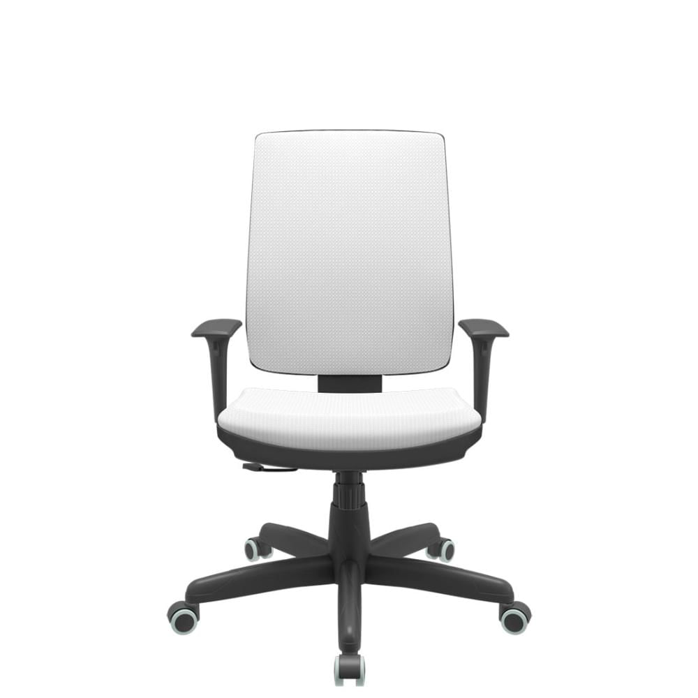 Cadeira Office Brizza Soft Aero Branco RelaxPlax Base Standard 120cm - 63913