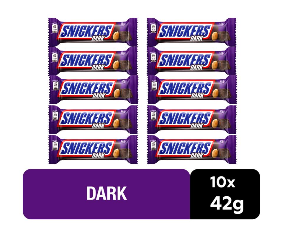 10x Snickers Dark