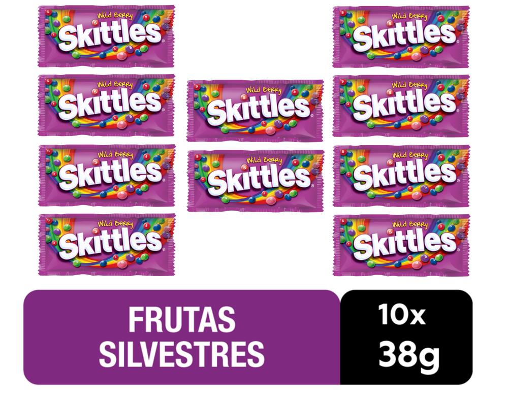 10x Skittles Wild Berry