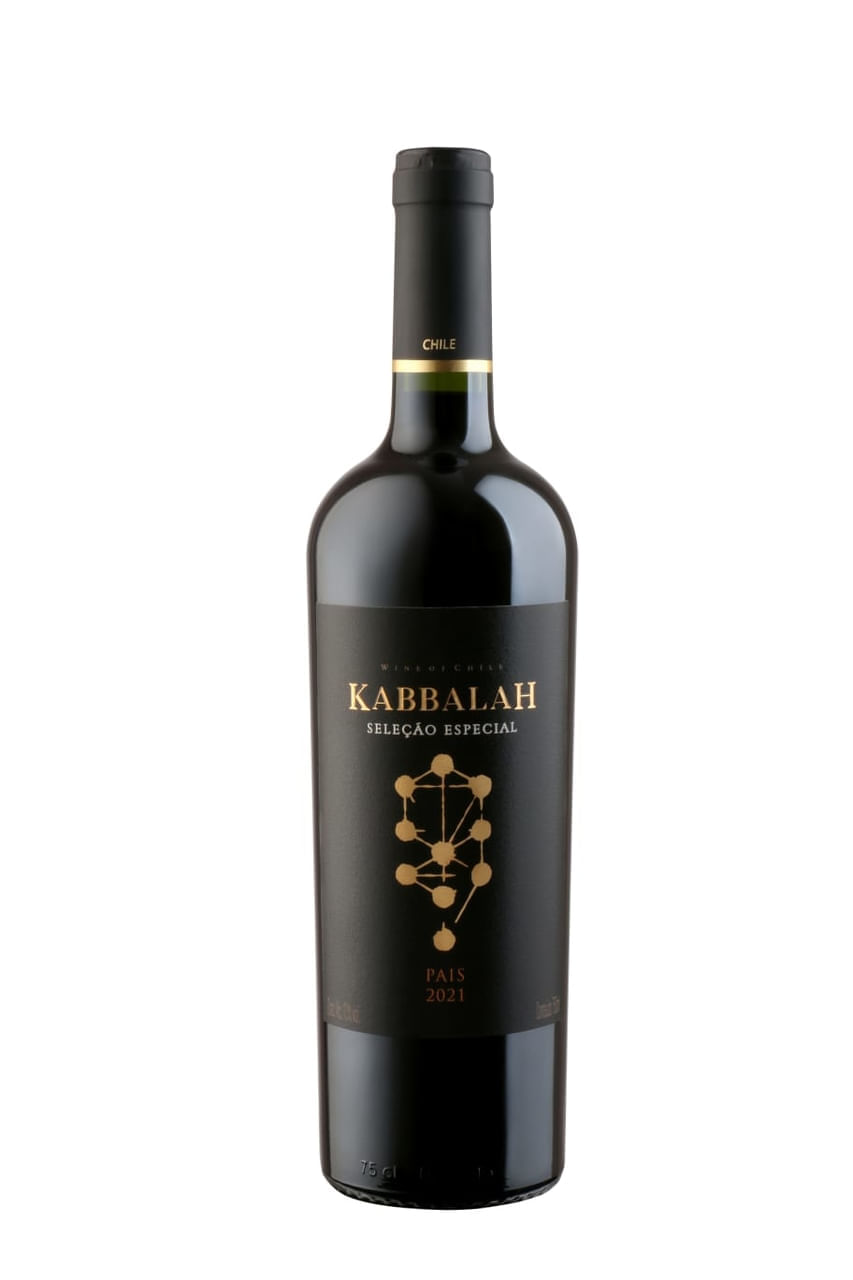 Vinho Tinto Chileno Pais Kabbalah 750ml