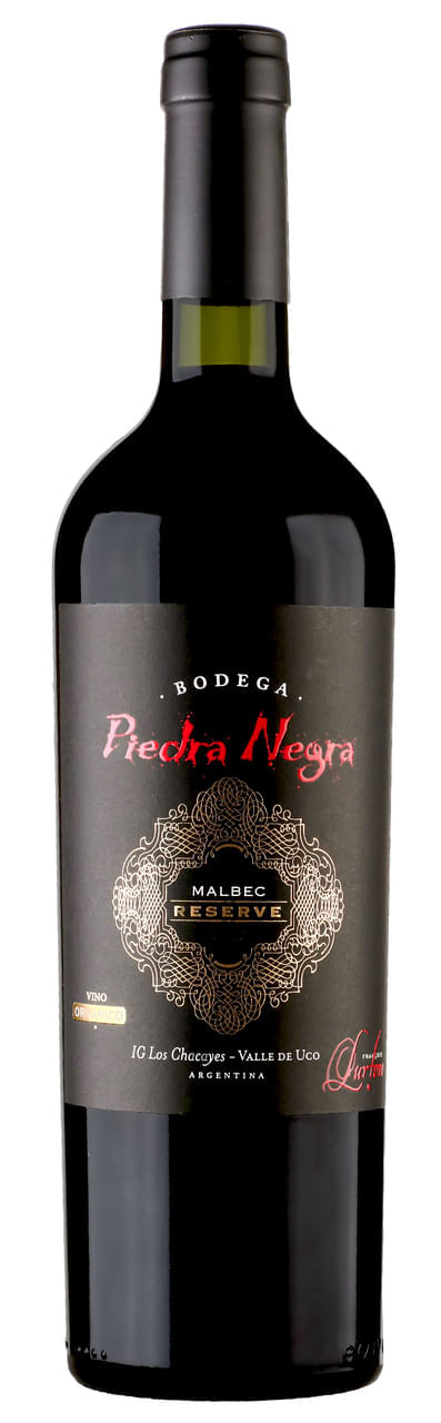 Vinho Tinto Argentino Malbec Reserva Bodega Piedra Negra 750ml