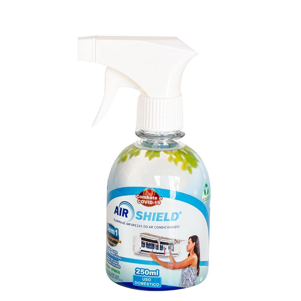 Bactericida para Limpeza de Ar Condicionado 250ml com Gatilho Air Shield