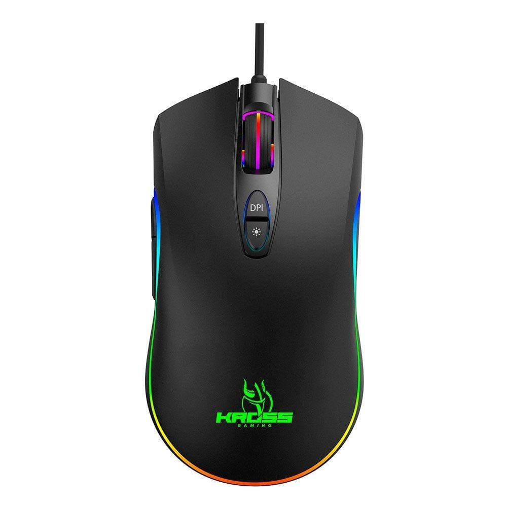 Mouse Gamer Gungnir 4800DPI  7 Botões - Kross Elegance KE-MG125