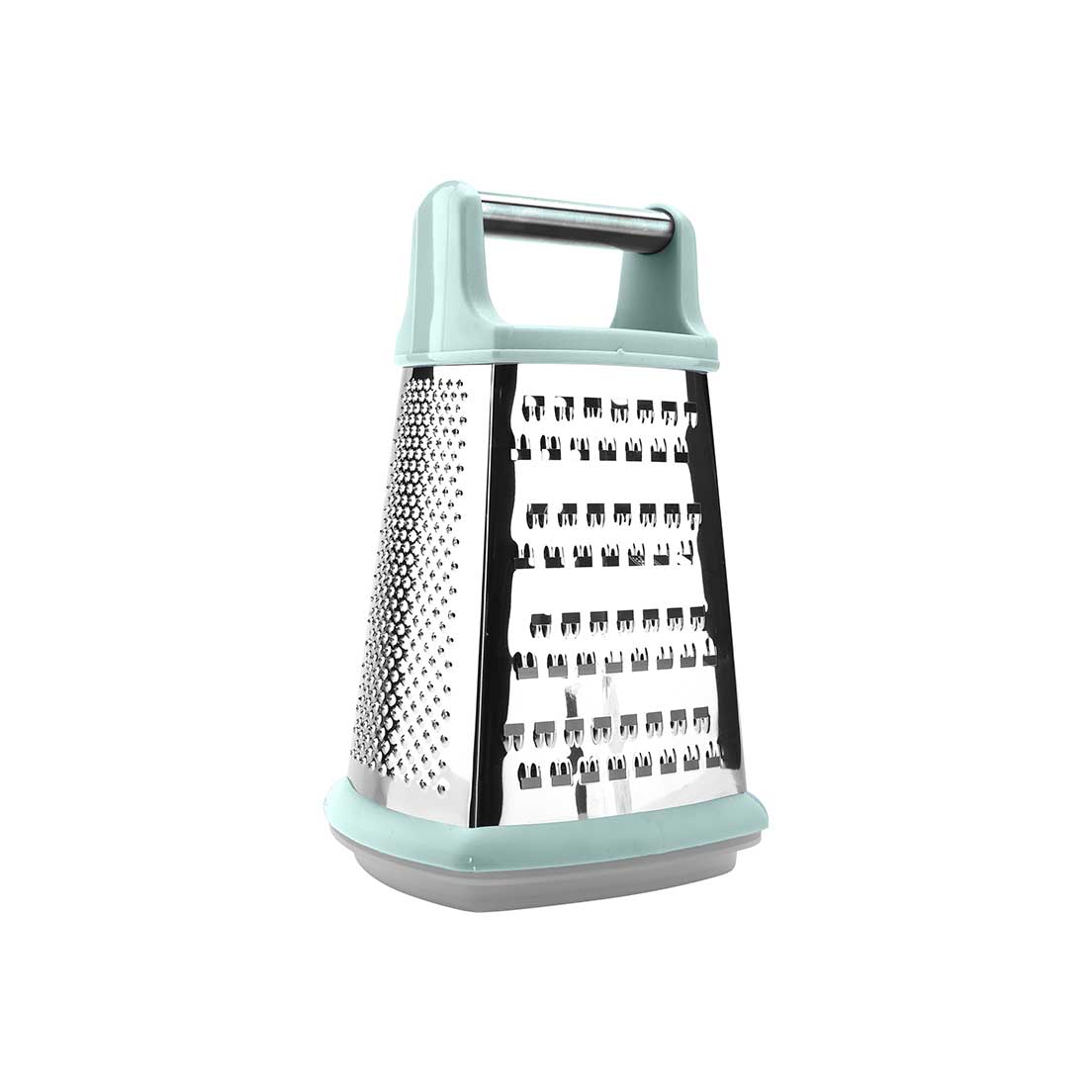 Ralador De Aco Inox 4 Faces Water Blue