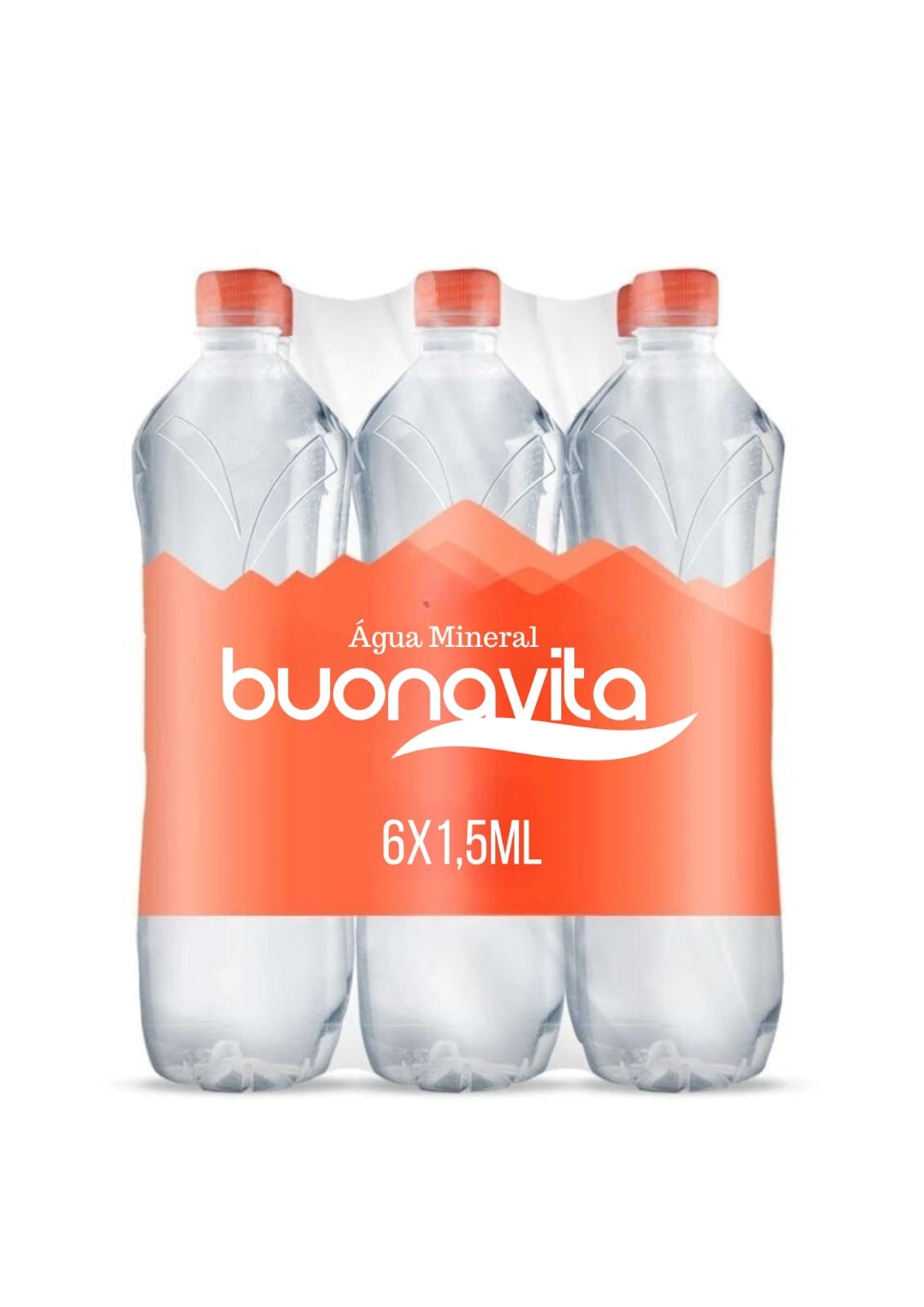 Agua Mineral Buona Vita Pack com 06 unid. 1500ml