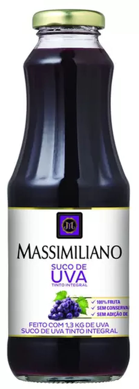 Suco de Uva Massimiliano Integral 1L