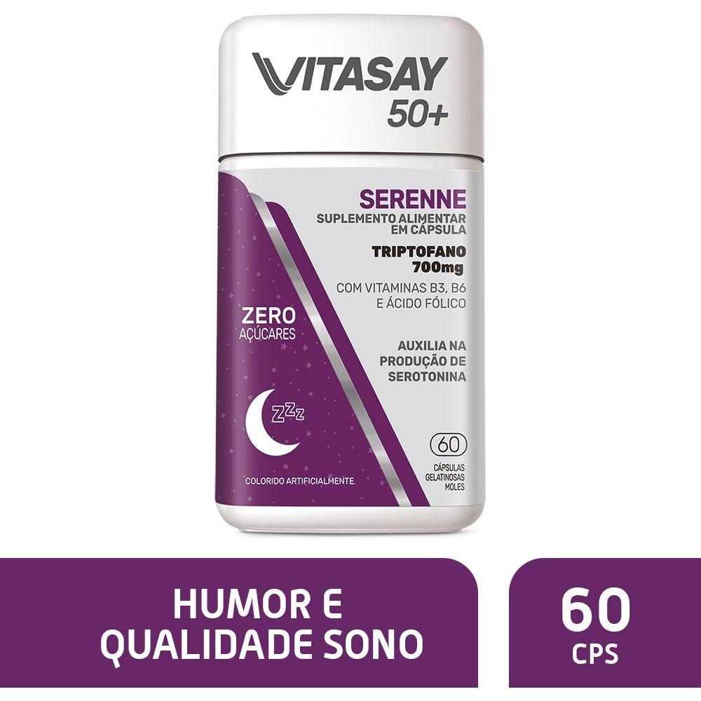 Vitasay50+ Serenne   - Humor e qualidade do sono 60 Cápsulas