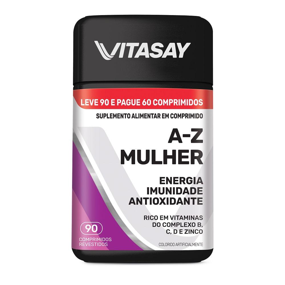 Suplemento Alimentar Vitasay A-Z Mulher 90 Comprimidos