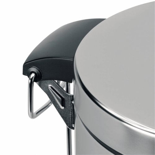 Lixeira em Inox com Pedal 12 Litros Classic Brabantia Cinza