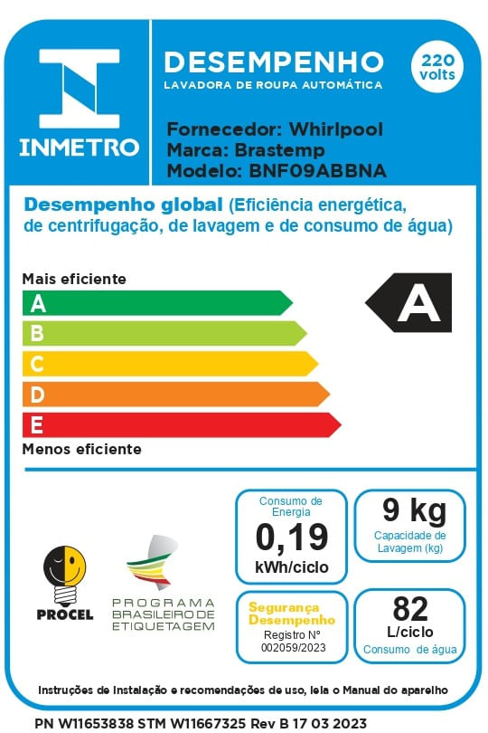 Brastemp_Lavadora_BNF09AB_Selo_Inmetro_220v