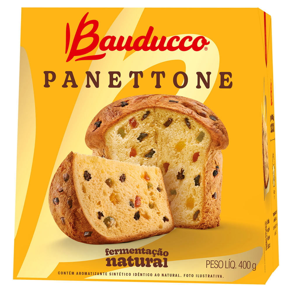 Panettone de Frutas Bauducco 400g