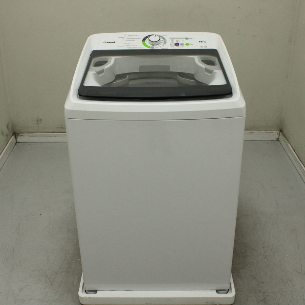 Máquina de Lavar Consul 14Kg branca com Dosagem Extra Econômica e Ciclo Edredom  - CWH14ABAS1_WEXCELE_CM3405037
