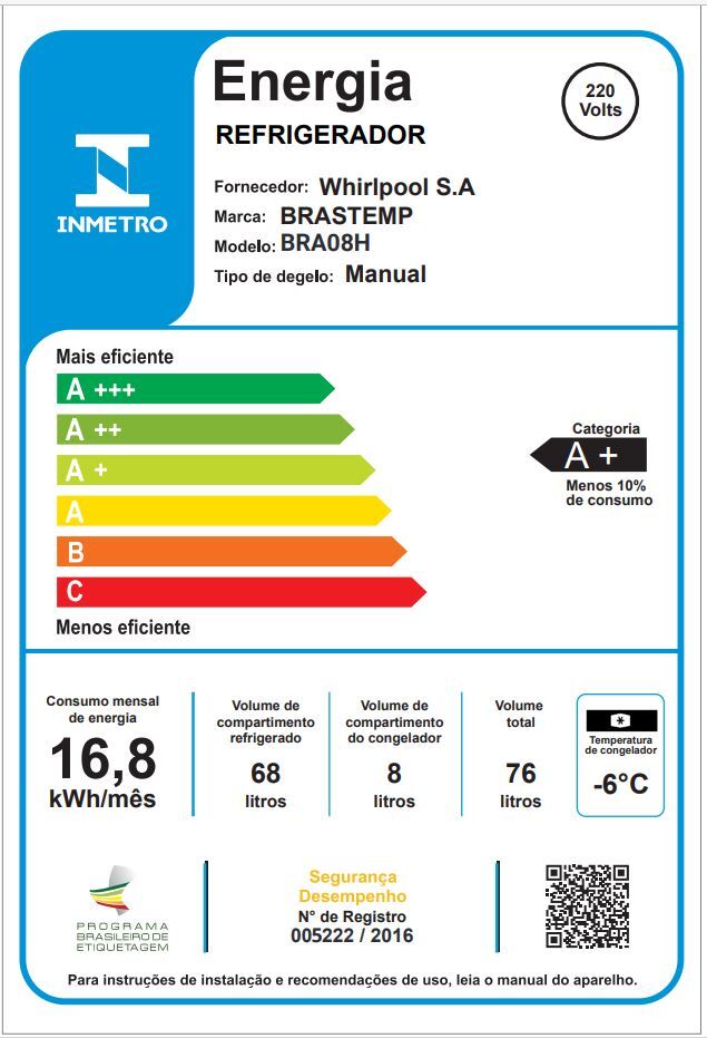 Brastemp_Compactos_BRA08HZ_Selo_Inmetro_220v