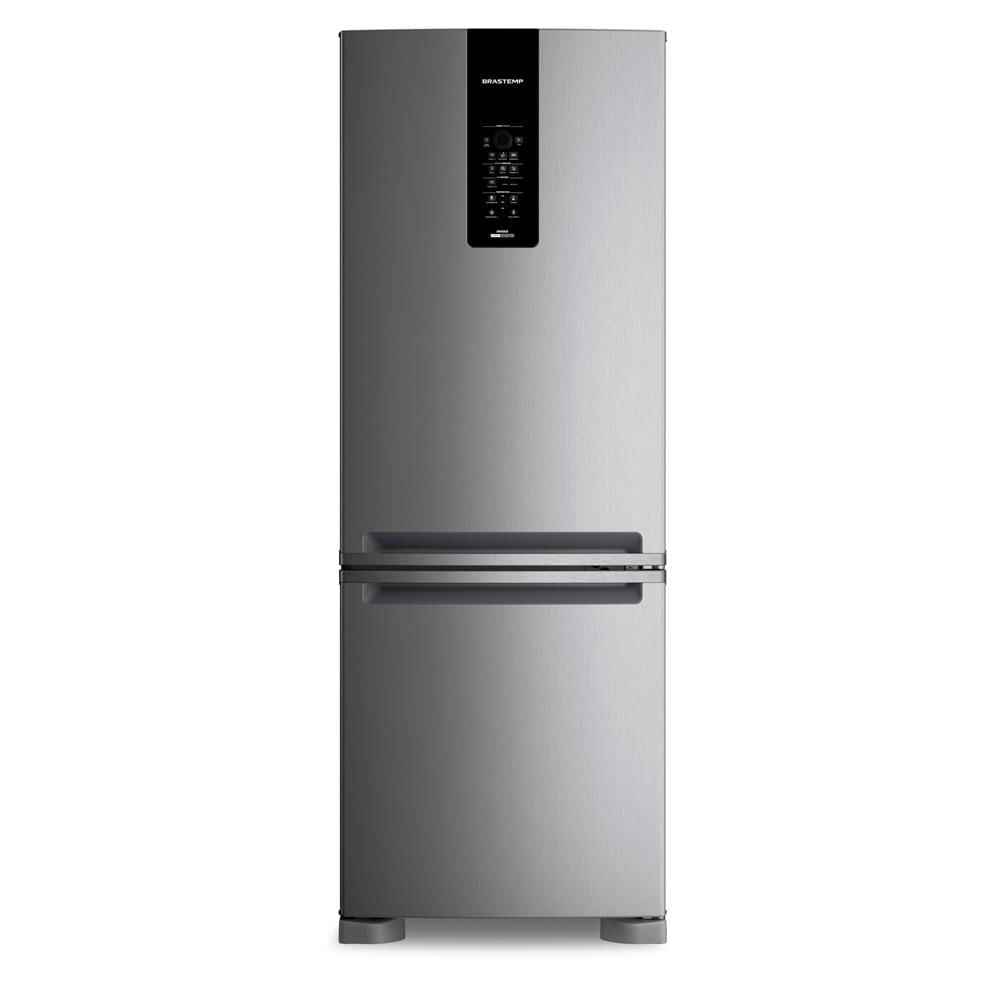 Geladeira Frost Free Brastemp Inverse 461 litros cor Inox - BRE59FK